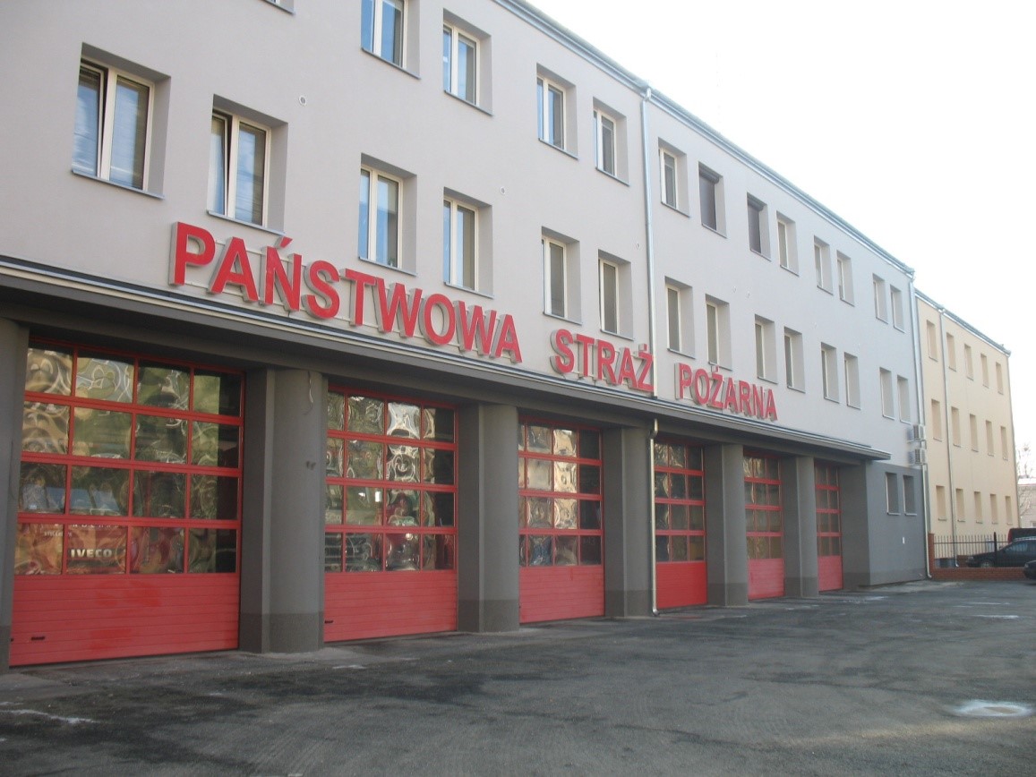 budynek Komendy Miejskiej Państwowej Straży Pożarnej w Lublinie