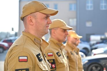 Zmiana służby - powierzenie obowiązków st. kpt. Ochniak oraz kpt. Różycki i st. kpt. Mucha