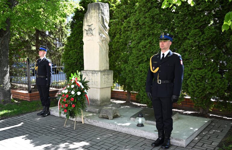 2026.05.04 Obchody Dnia Strażaka - Pomnik Poległym za Ojczyznę, Kapliczka św. Floriana w Lublinie