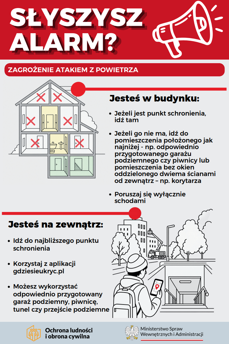 Plakat - jak się zachować